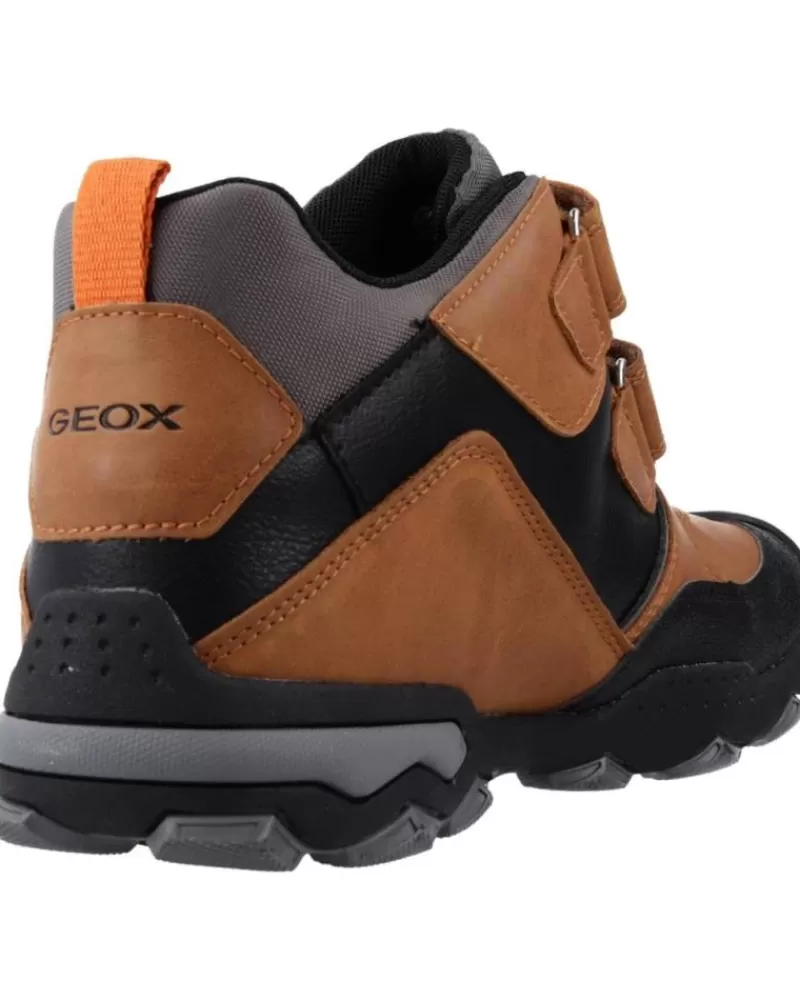 Man GEOX Man And Boy Trainers J169Wa 0Mefu J Buller Boy B Abx C0616 Brown-Orange