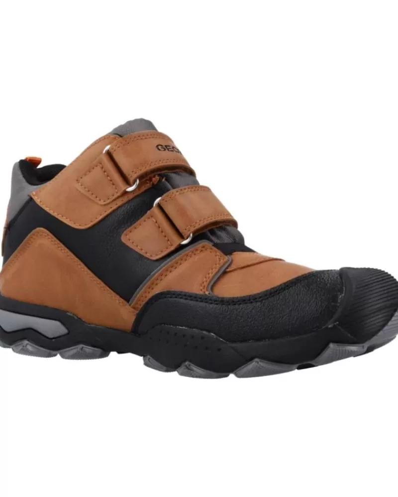 Man GEOX Man And Boy Trainers J169Wa 0Mefu J Buller Boy B Abx C0616 Brown-Orange