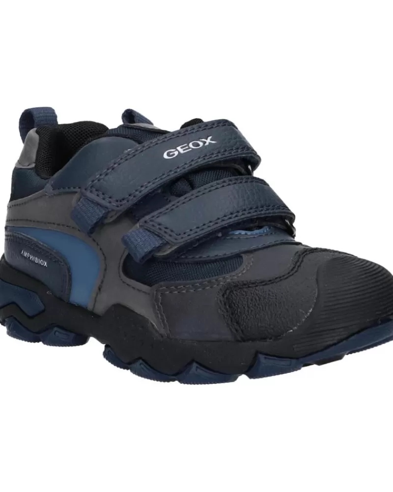 Boy GEOX Sports Shoes-Man And Boy Trainers J169Wb 0Mefu J Buller Boy B Abx C4264 Navy-Blue