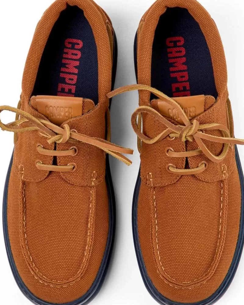 Man CAMPER Man Boat Shoes Nauticos Runner Four K100804 Cuero