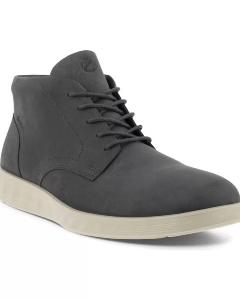 Man ECCO Man Boots Botin Gore-Tex S Lite Hybrid Gris