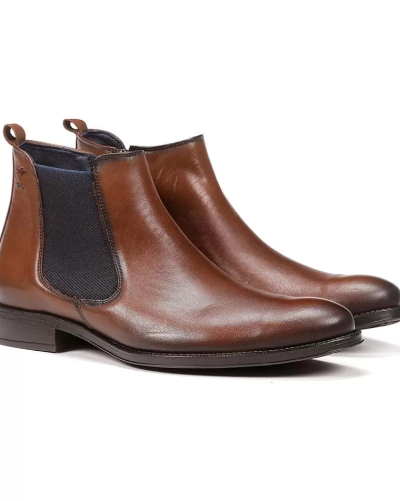 Man FLUCHOS Man Boots Botin Heracles 8756 Camel