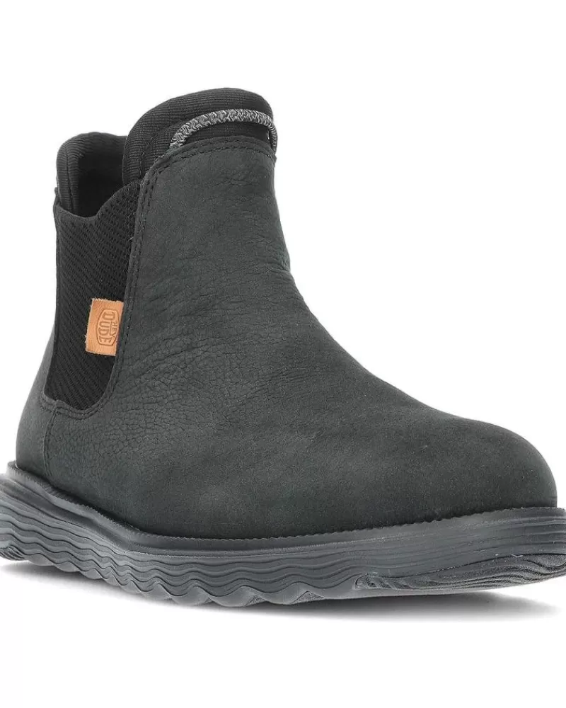 Man HEY DUDE Man Boots Botines Dude Branson Boot 40187 Black