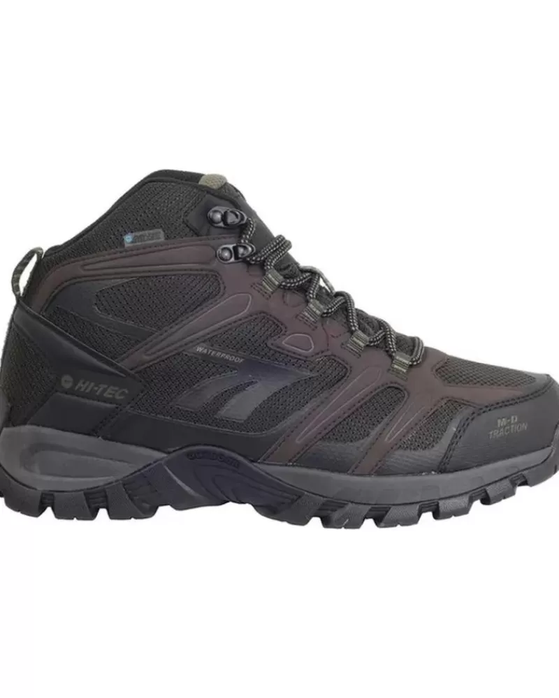 Man HI-TEC Man Boots Muflon Low Wp Marron
