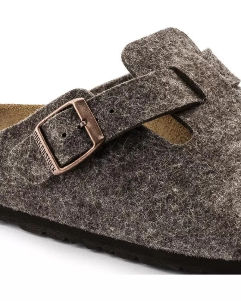 Man BIRKENSTOCK Man Clogs Zapatillas De Casa Boston Marron Marron