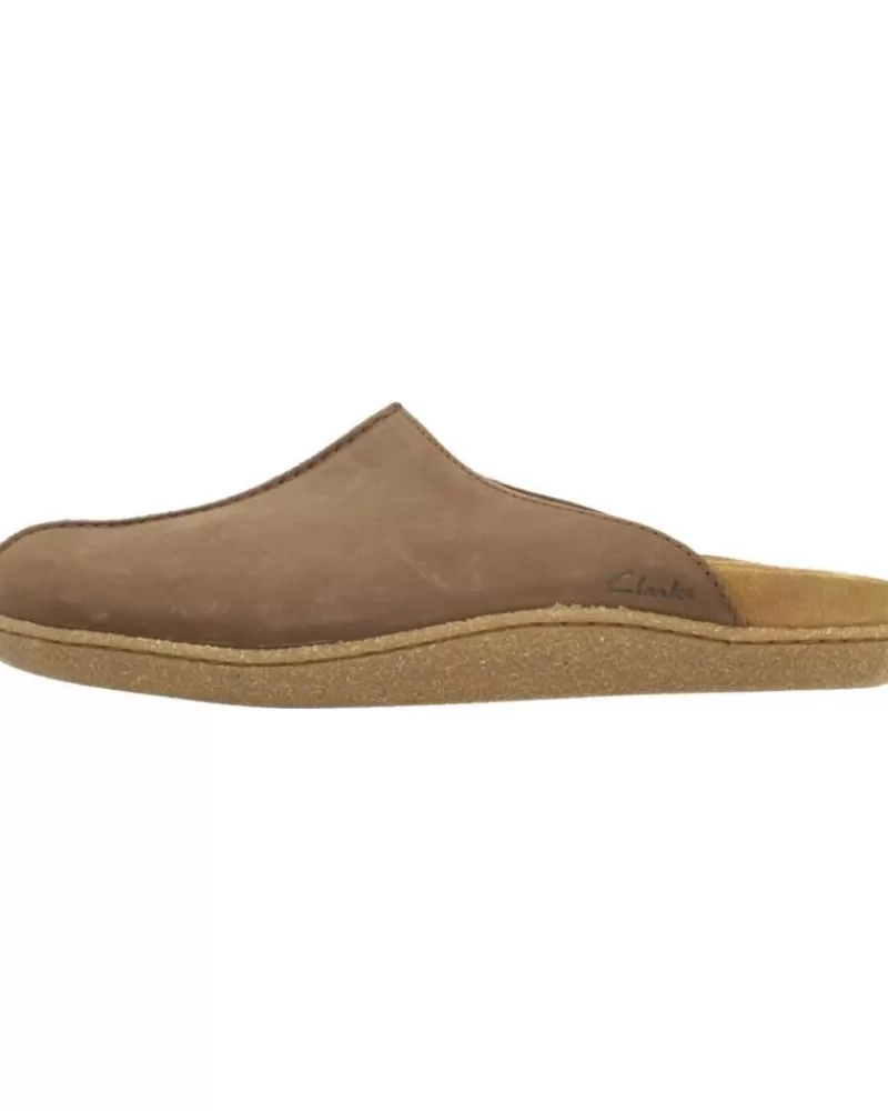 Man CLARKS Man Clogs Pilton Ease Marron