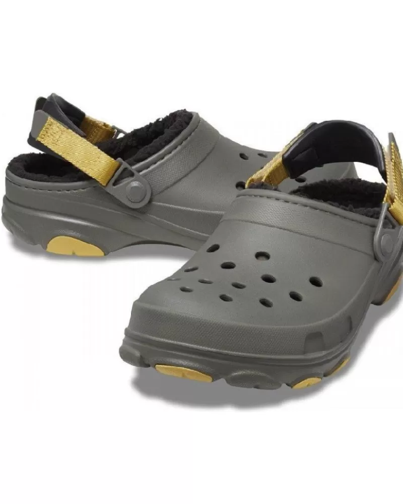 Man CROCS Man Clogs All Terrain Lined Clog 207936 Verde