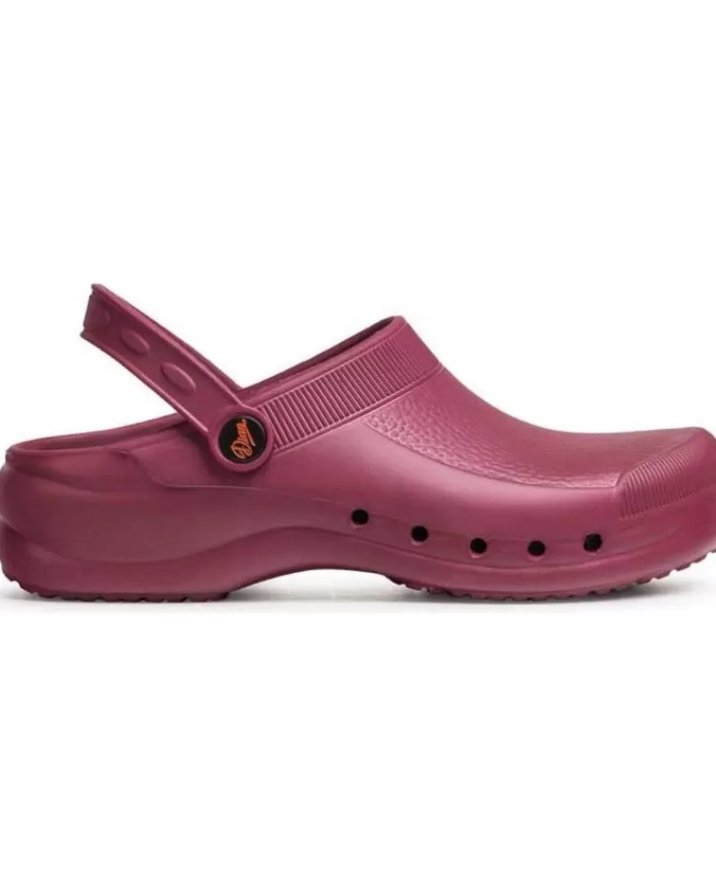 Man DIAN Man Clogs Zuecos Eva Burdeos Rojo