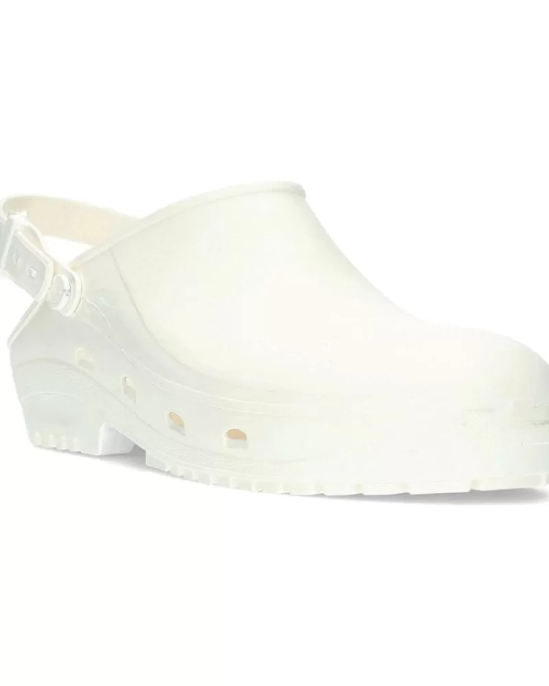 Man SCHUZZ Man Clogs Zuecos De Seguridad Esterilizables 0120 Blanco