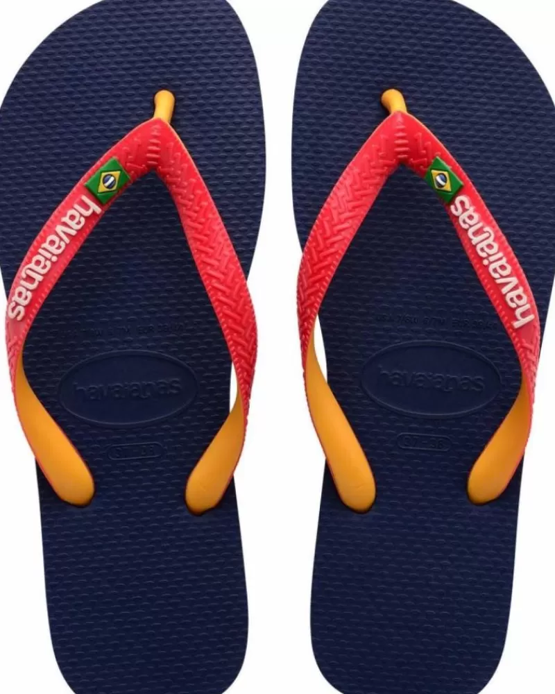 Man HAVAIANAS Man Flip Flops Brasil Mix Esclava Azul