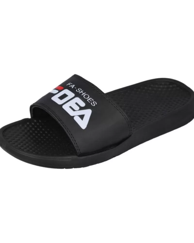 Man L&R SHOES Man Flip Flops L&R Shoes Lr Shoes 8192 Chanclas De Playa Nino Negro