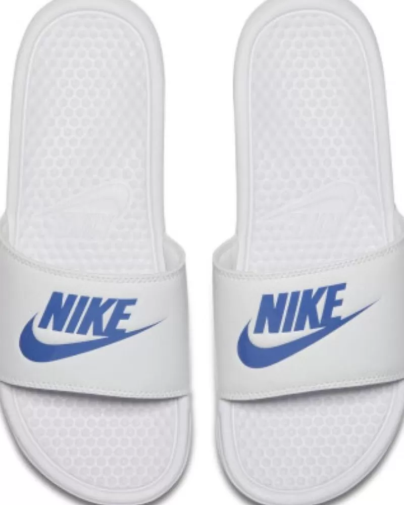 Man NIKE Man Flip Flops -Benassi 343880 Blanco