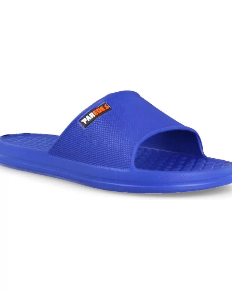 Man PAREDES Man Flip Flops Chanclas De Piscina Hombre Palos Azul Azul