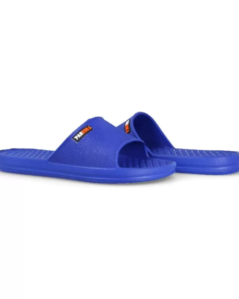 Man PAREDES Man Flip Flops Chanclas De Piscina Hombre Palos Azul Azul