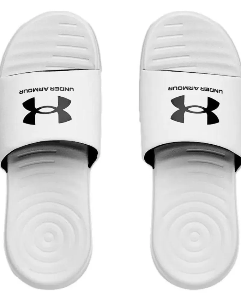 Man UNDER ARMOUR Man Flip Flops Chanclas Hombre Ansa Fixed 3023761 Blanco
