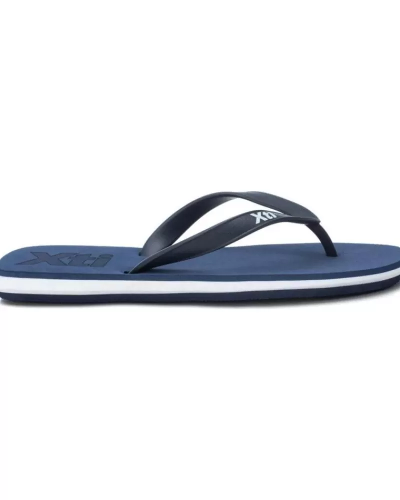 Man XTI Man Flip Flops 042755 Navy