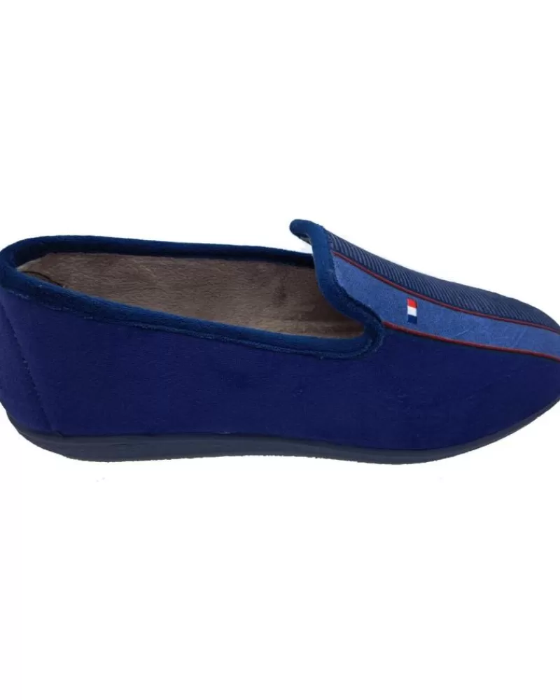 Man CALZADOMANIA Man House Slipers Zapatilla Casa Hombre Marino
