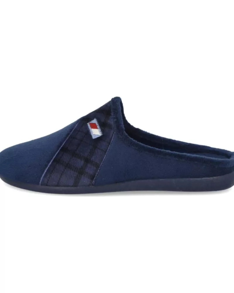 Man CALZAMUR Man House Slipers 10368 Zapatillas De Casa Hombr Azul