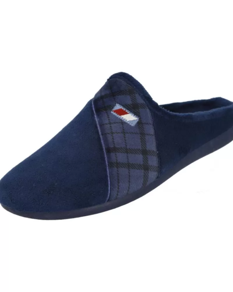 Man CALZAMUR Man House Slipers 10368 Zapatillas De Casa Hombr Azul