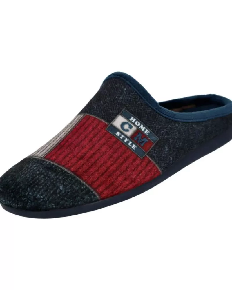 Man CALZAMUR Man House Slipers 30492 Zapatillas De Casa Hombr Azul