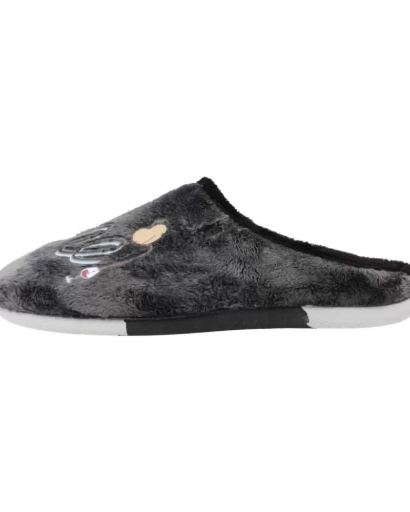 Man HOT POTATOES Man House Slipers Hardegg Gris