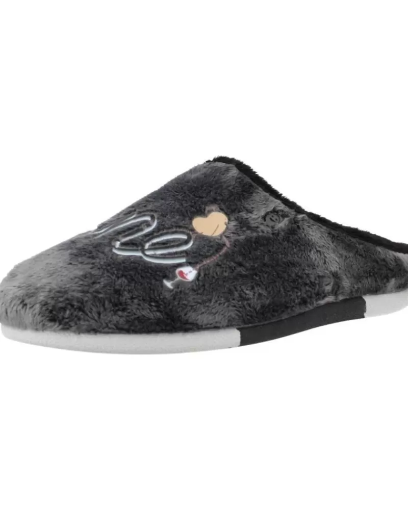 Man HOT POTATOES Man House Slipers Hardegg Gris