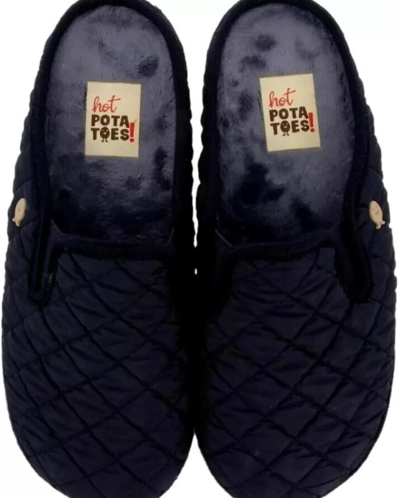 Man HOT POTATOES Man House Slipers Zapatilla Casa Gioseppo 70179 Azul