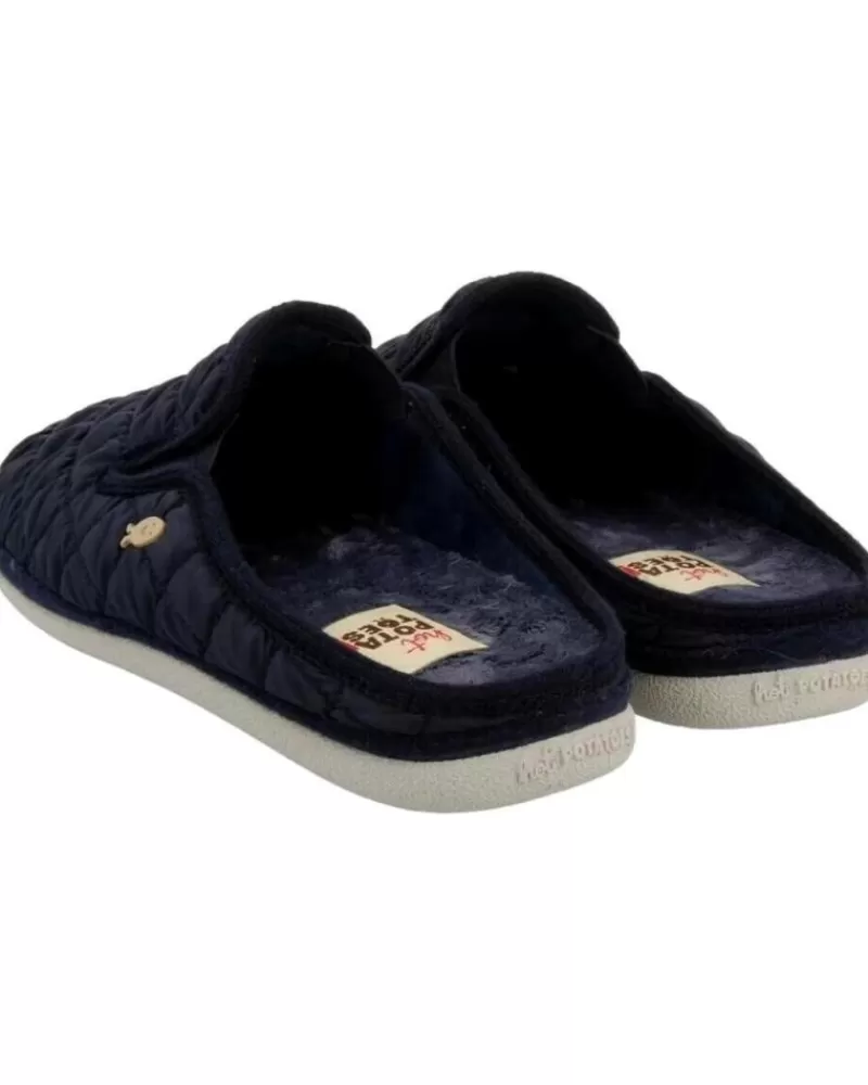Man HOT POTATOES Man House Slipers Zapatilla Casa Gioseppo 70179 Azul