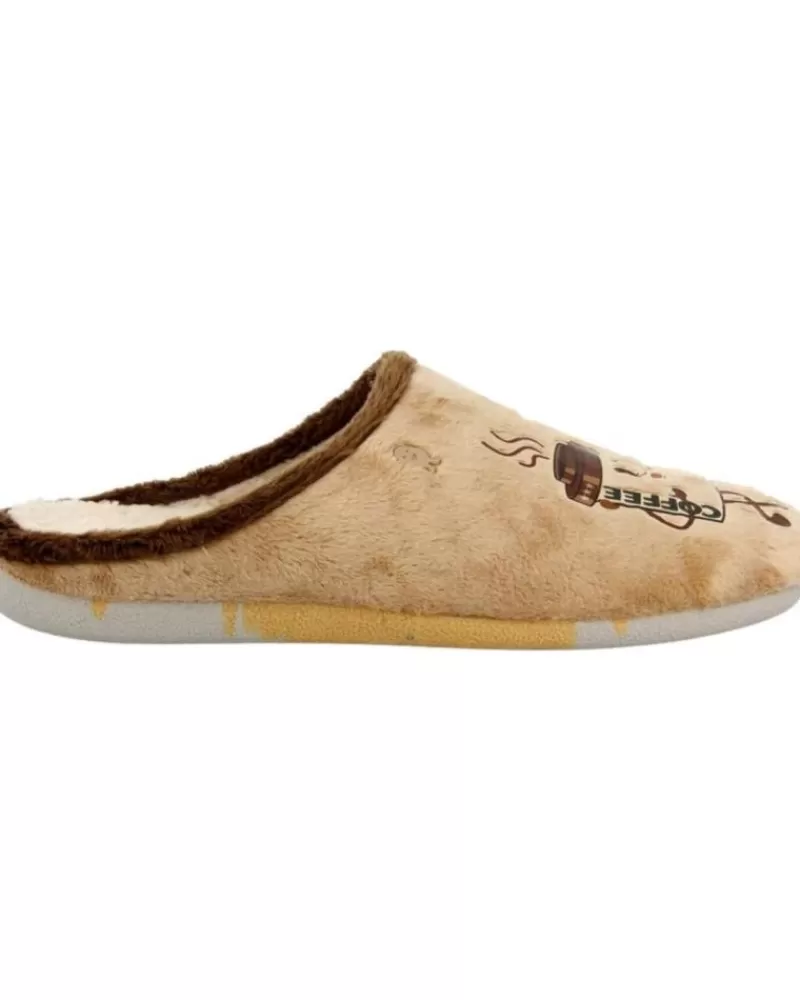 Man HOT POTATOES Man House Slipers Zapatillas Casa Hombre Golspie 70131 Marron