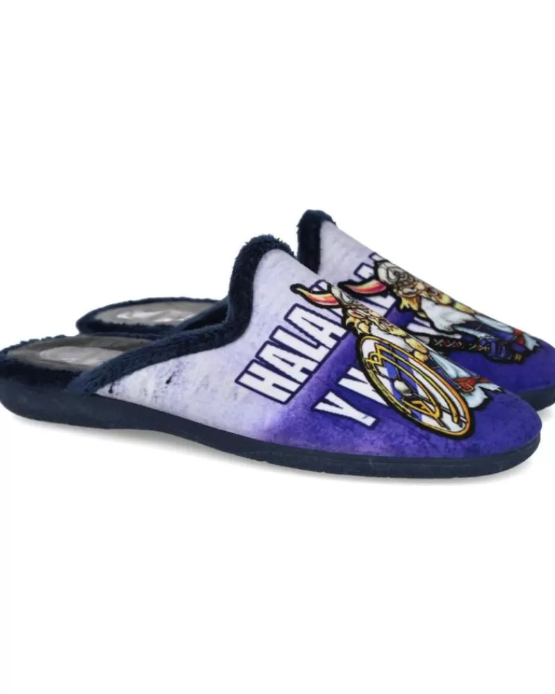 Man L&R SHOES Man House Slipers L&R Shoes Lr Shoes 415104-S Zapatillas De Casa H Violeta