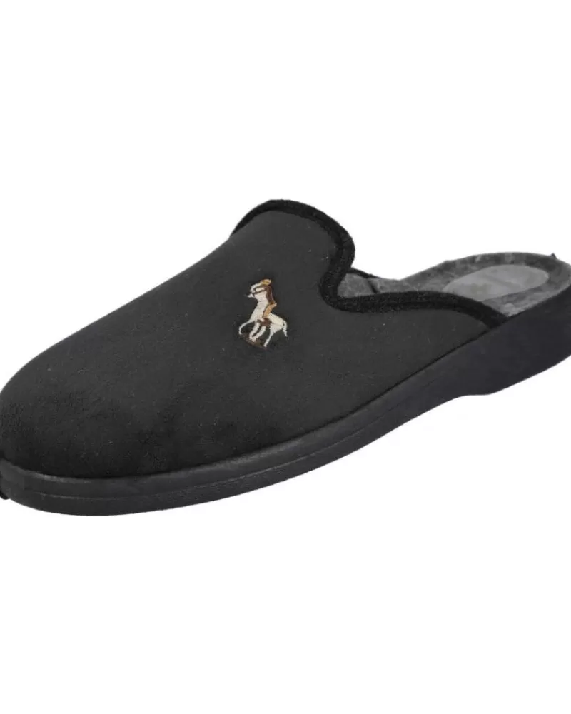 Man L&R SHOES Man House Slipers L&R Shoes Lr Shoes 4414192 Zapatillas De Casa H Gris