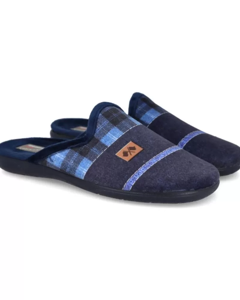 Man L&R SHOES Man House Slipers L&R Shoes Lr Shoes 60- C3 Zapatillas De Casa Hom Azul