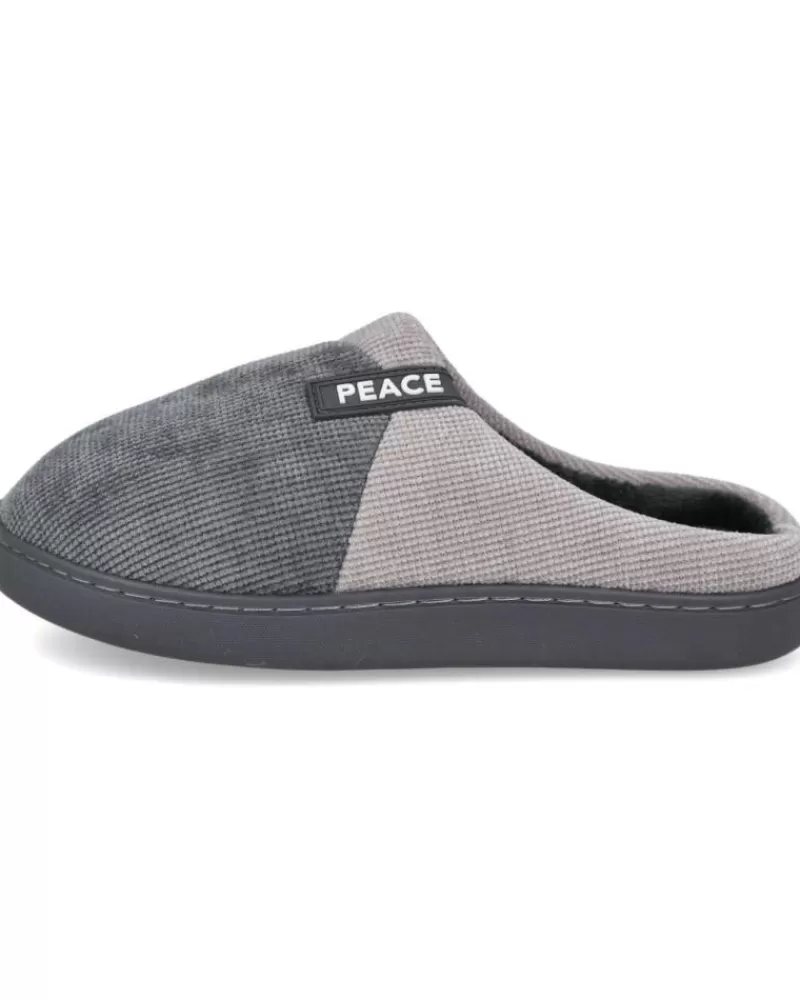 Man L&R SHOES Man House Slipers L&R Shoes Lr Shoes Mu8591 Zapatillas De Casa Hom Gris