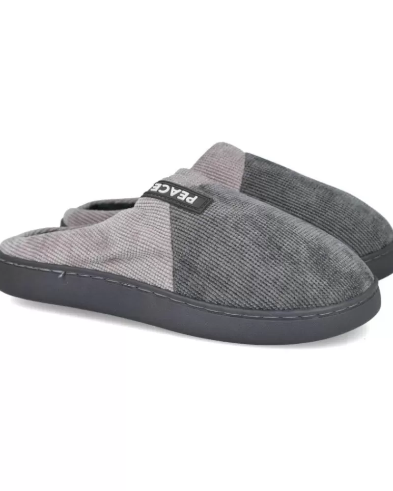 Man L&R SHOES Man House Slipers L&R Shoes Lr Shoes Mu8591 Zapatillas De Casa Hom Gris