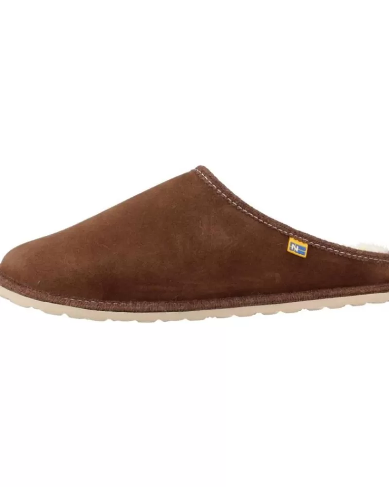 Man NORDIKAS Man House Slipers Dux Marron