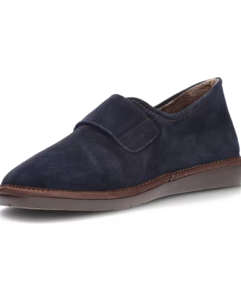 Man NORDIKAS Man House Slipers Pantufla Alfelpado Top Line 374 Marino