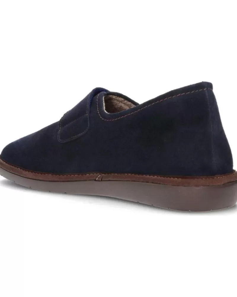 Man NORDIKAS Man House Slipers Pantufla Alfelpado Top Line 374 Marino