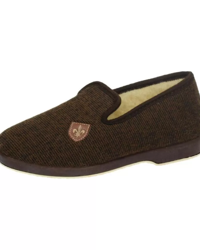 Man OTRAS MARCAS Man House Slipers 0591 Marron