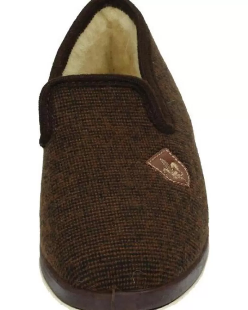 Man OTRAS MARCAS Man House Slipers 0591 Marron