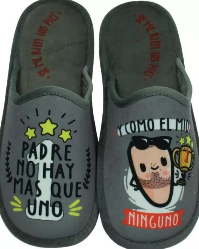 Man OTRAS MARCAS Man House Slipers Jonas110 Gris