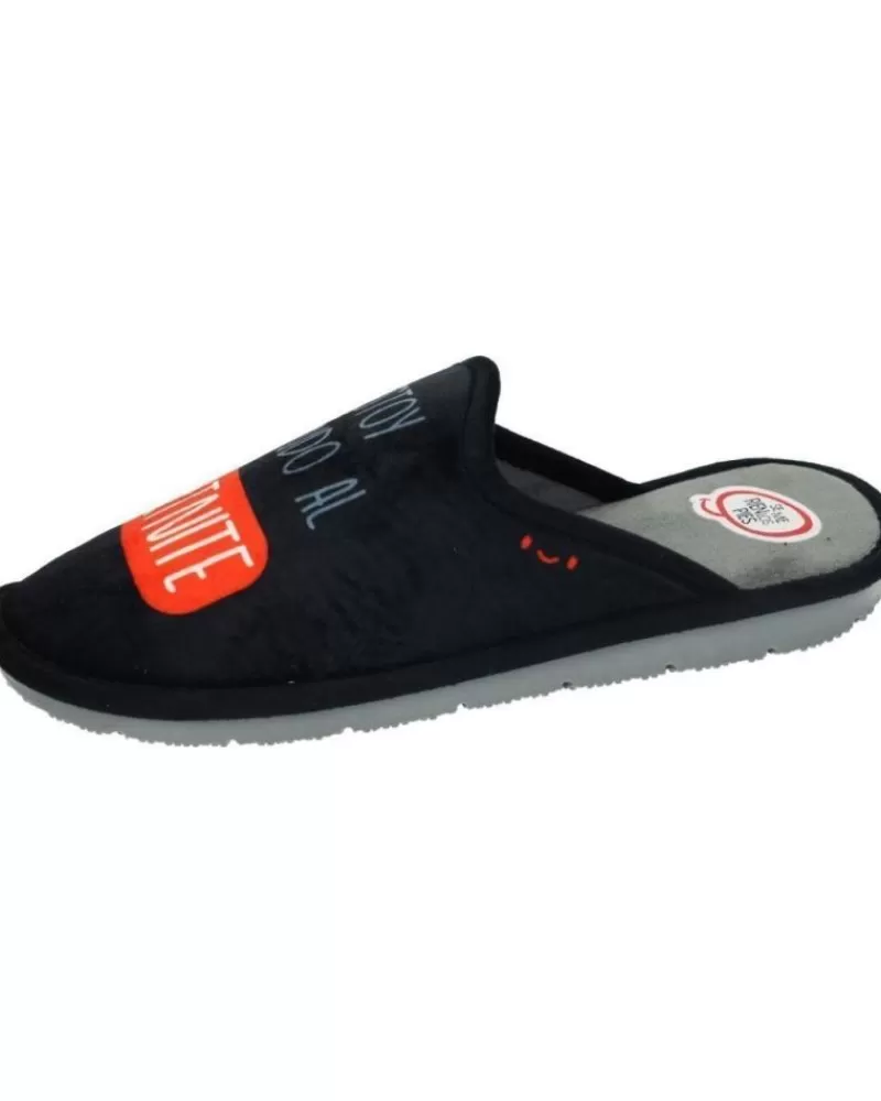 Man OTRAS MARCAS Man House Slipers Jonas86 Negro