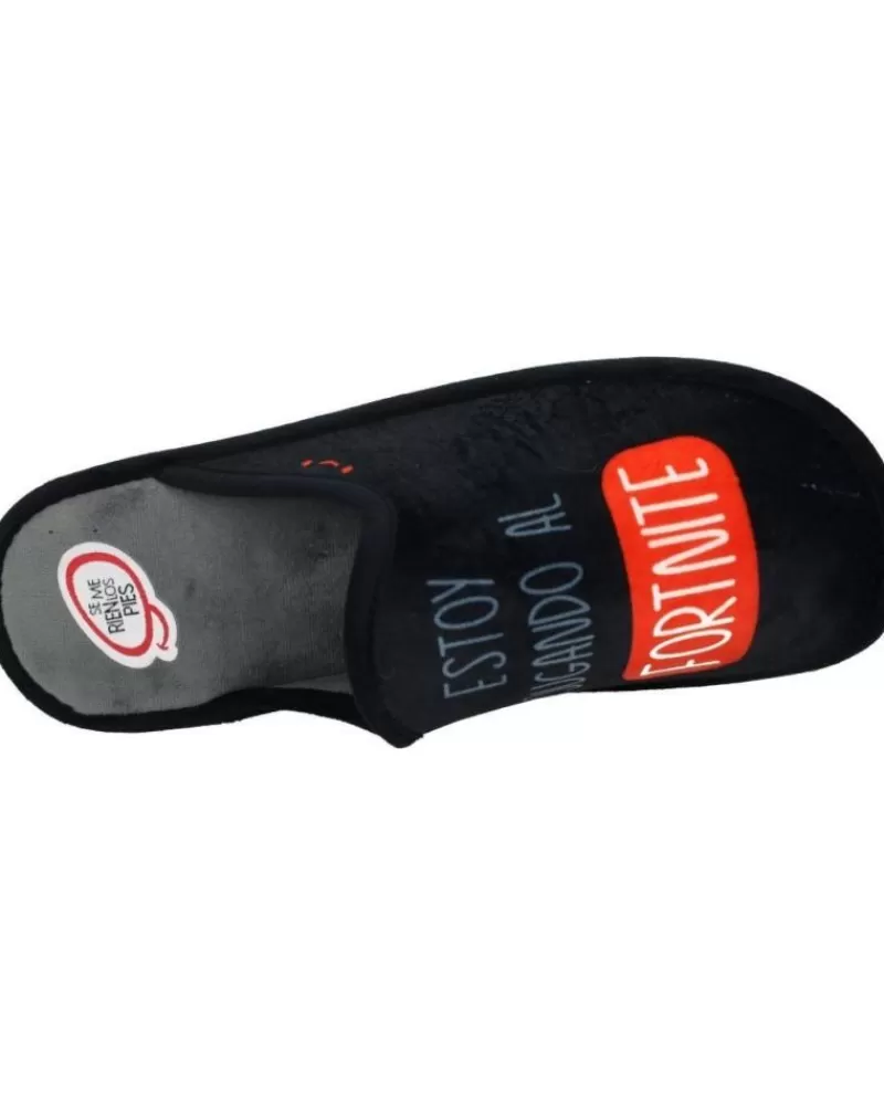 Man OTRAS MARCAS Man House Slipers Jonas86 Negro