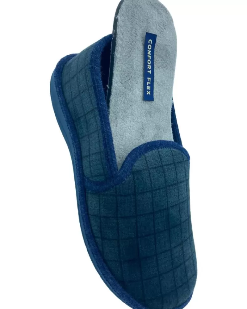 Man OTRAS MARCAS Man House Slipers Zapatilla Casa Cerrada Relax Marino