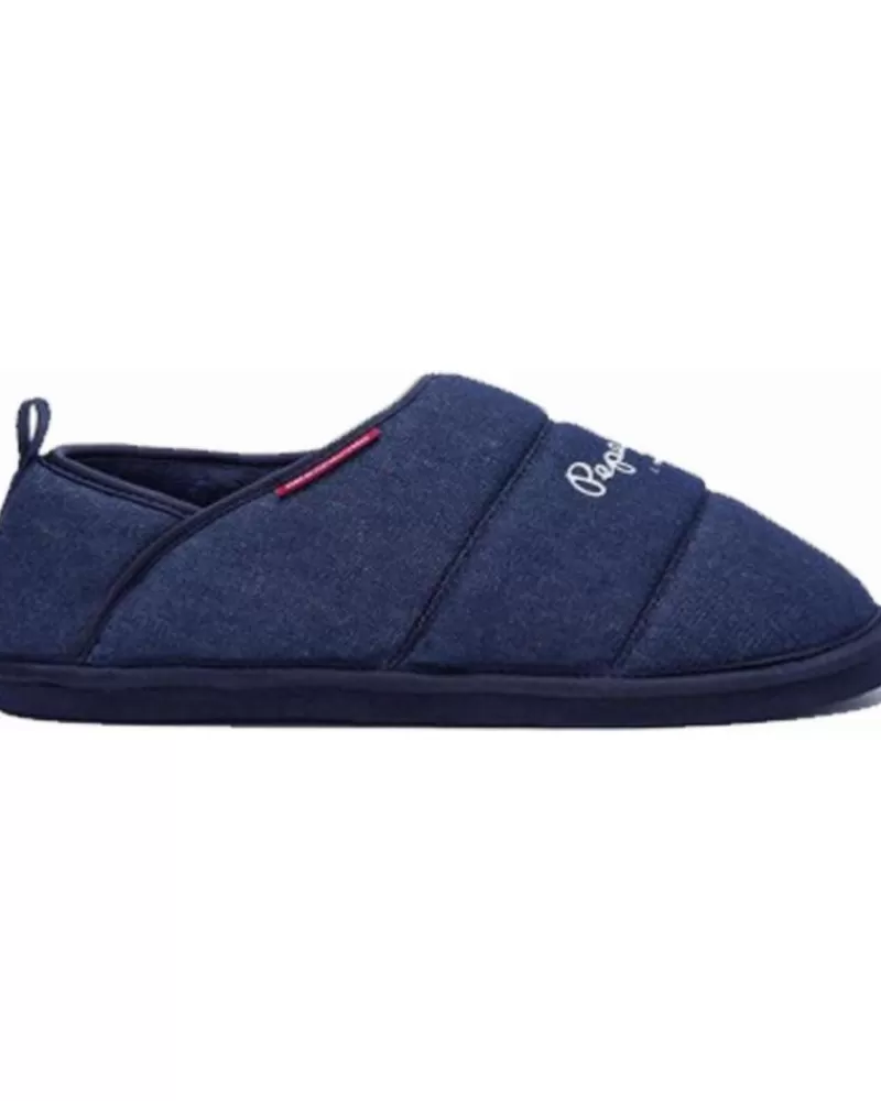 Man PEPE JEANS Man House Slipers Zapatillas De Casa Pms 20009 Azul