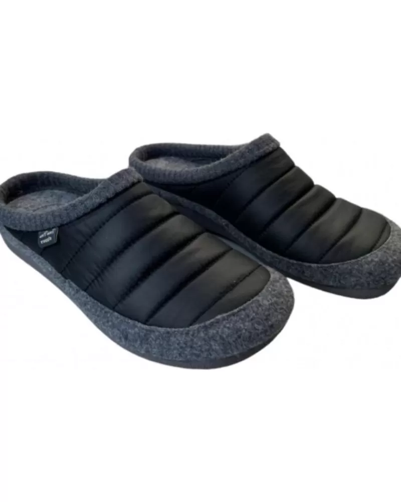 Man TONI PONS Man House Slipers Zapatillas Nix-Tk Para Hombre En Fieltro Negro