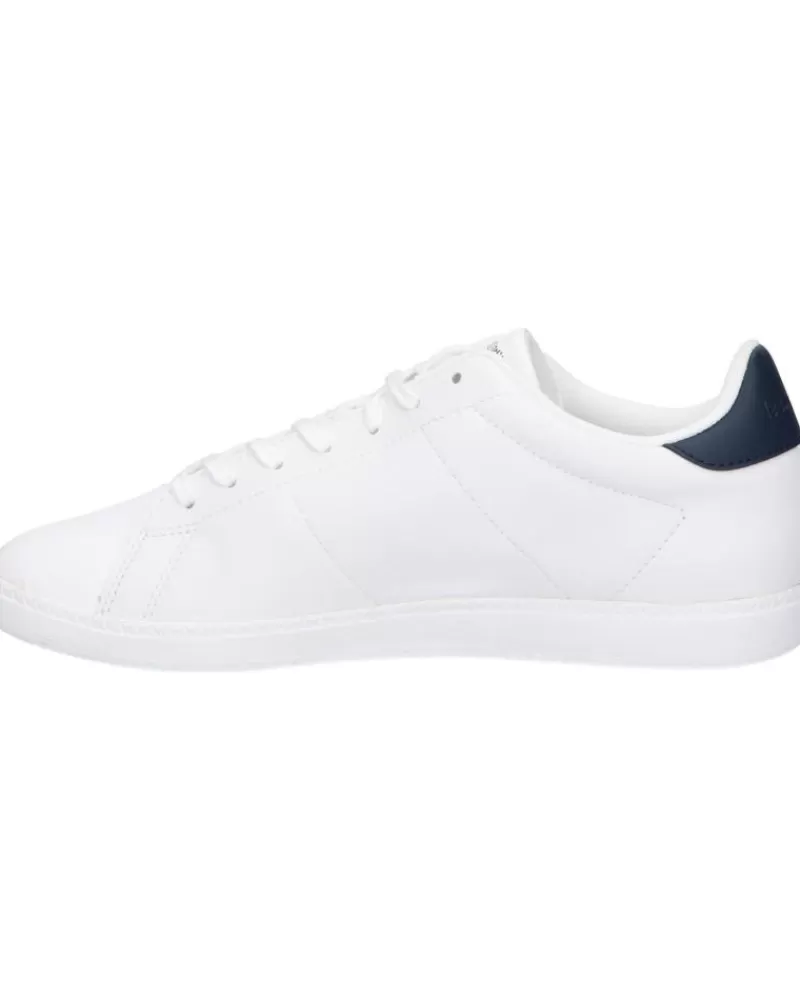 Man LE COQ SPORTIF Man 2320372 Courtset Optical White-Dress Blue
