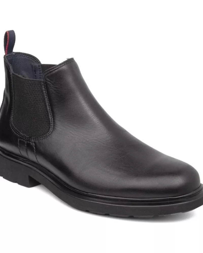 Man CALLAGHAN Man Mid Boots Bota Chelsea 52806 Negra De Negro