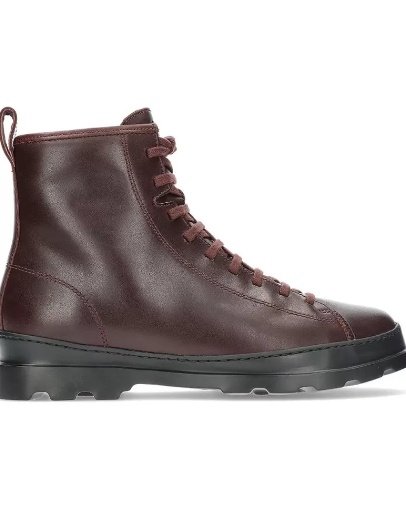 Man CAMPER Man Mid Boots Botas Brutus K300245 Burgundy