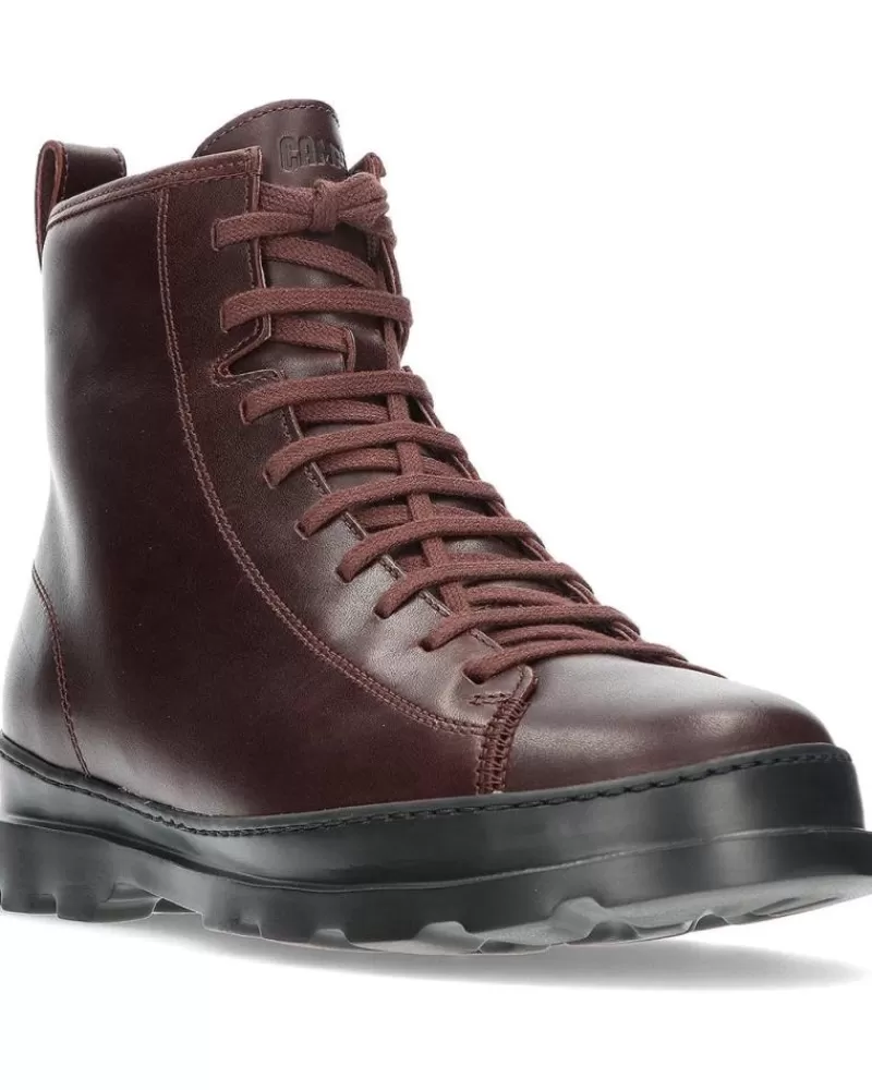 Man CAMPER Man Mid Boots Botas Brutus K300245 Burgundy