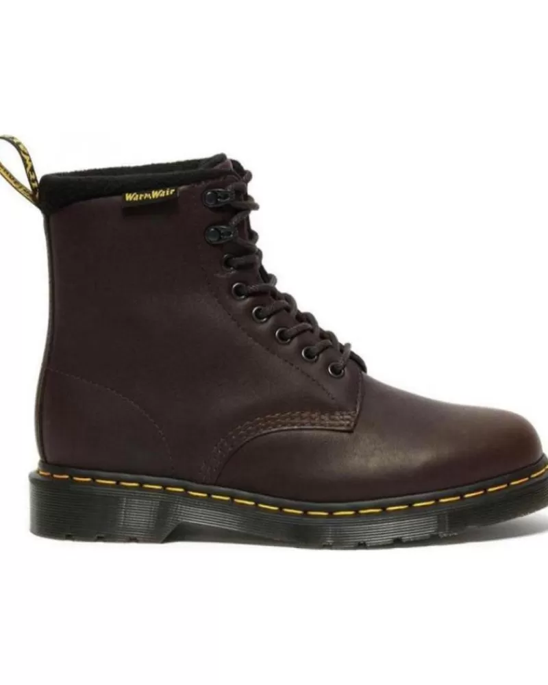 Man DR MARTENS Man Mid Boots Botas 1460 Pascal Dark Brown Valor Wp Marron
